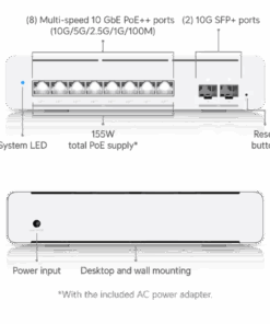 Ubiquiti switch Pro XG 8 PoE